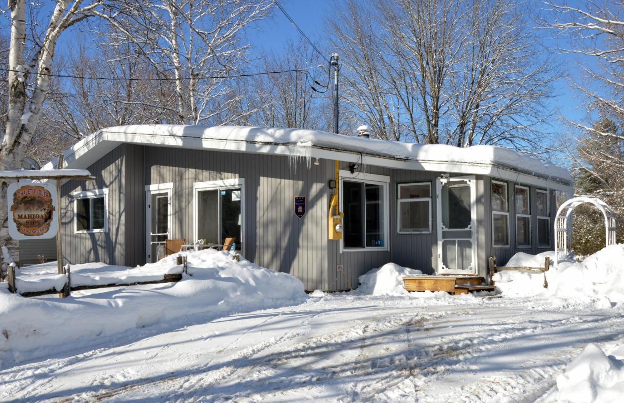 Chalet Mahigan Sipy Saint-Paulin Exterior foto